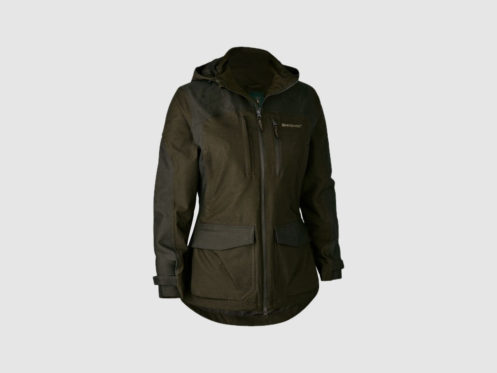DEERHUNTER Lady Chasse Jacke Olive Night Melange