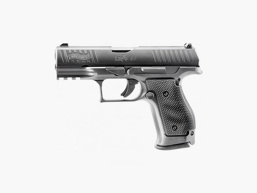 Pistolet Q4 SF WALTHER 4'' CAL 9X19, 15 coups organes de visée acier