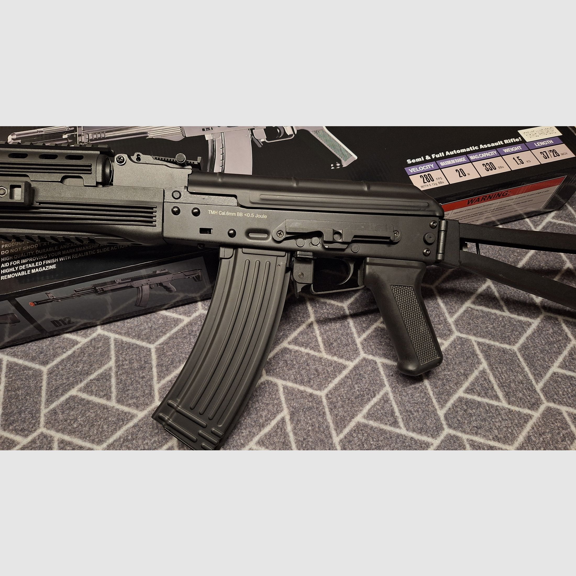 AK74 D74 Airsoft AEG 6mm BB - NEU!