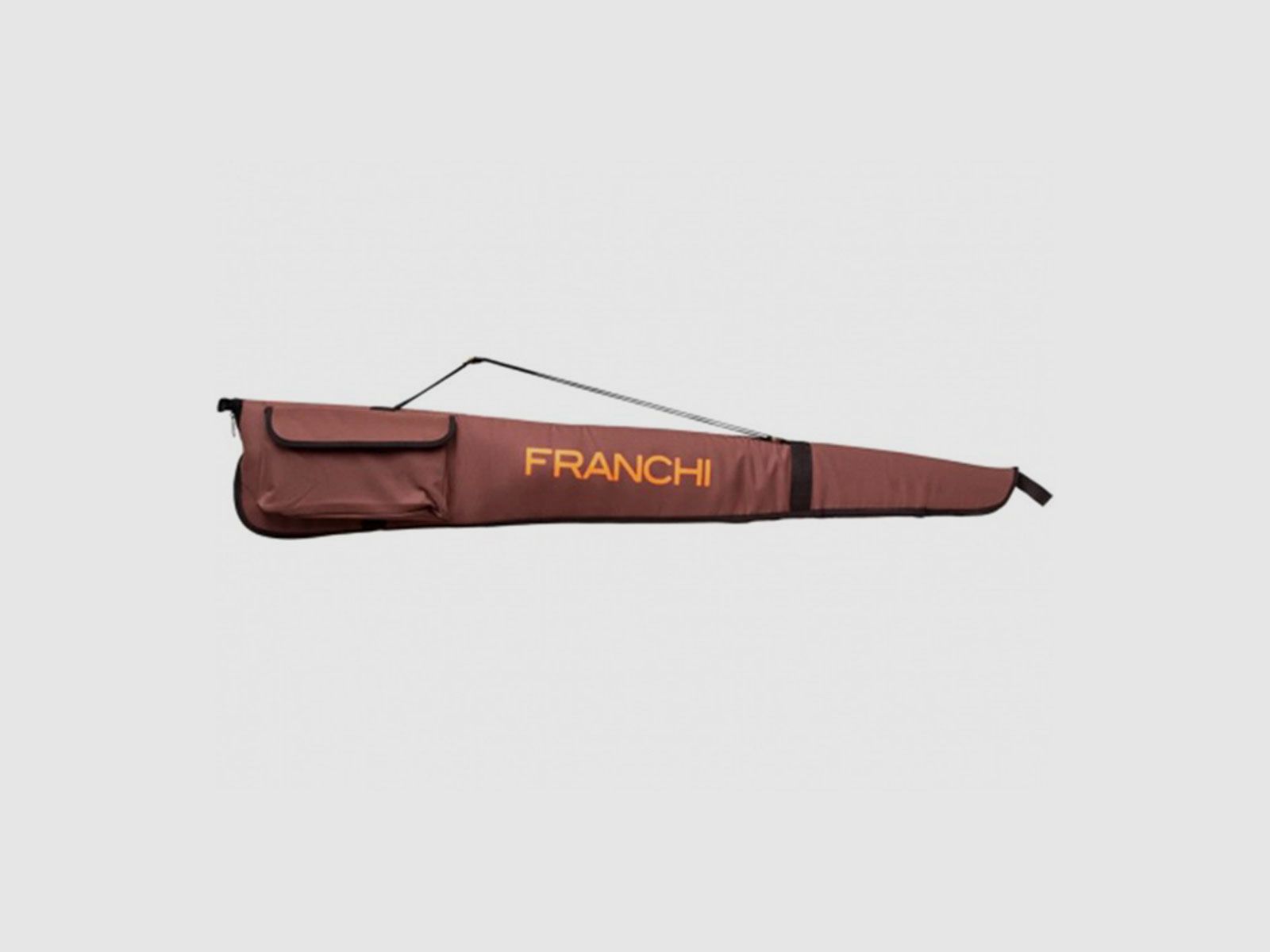 FRANCHI – Gepolsterte Gewehrtasche mit Tasche braun 140cm