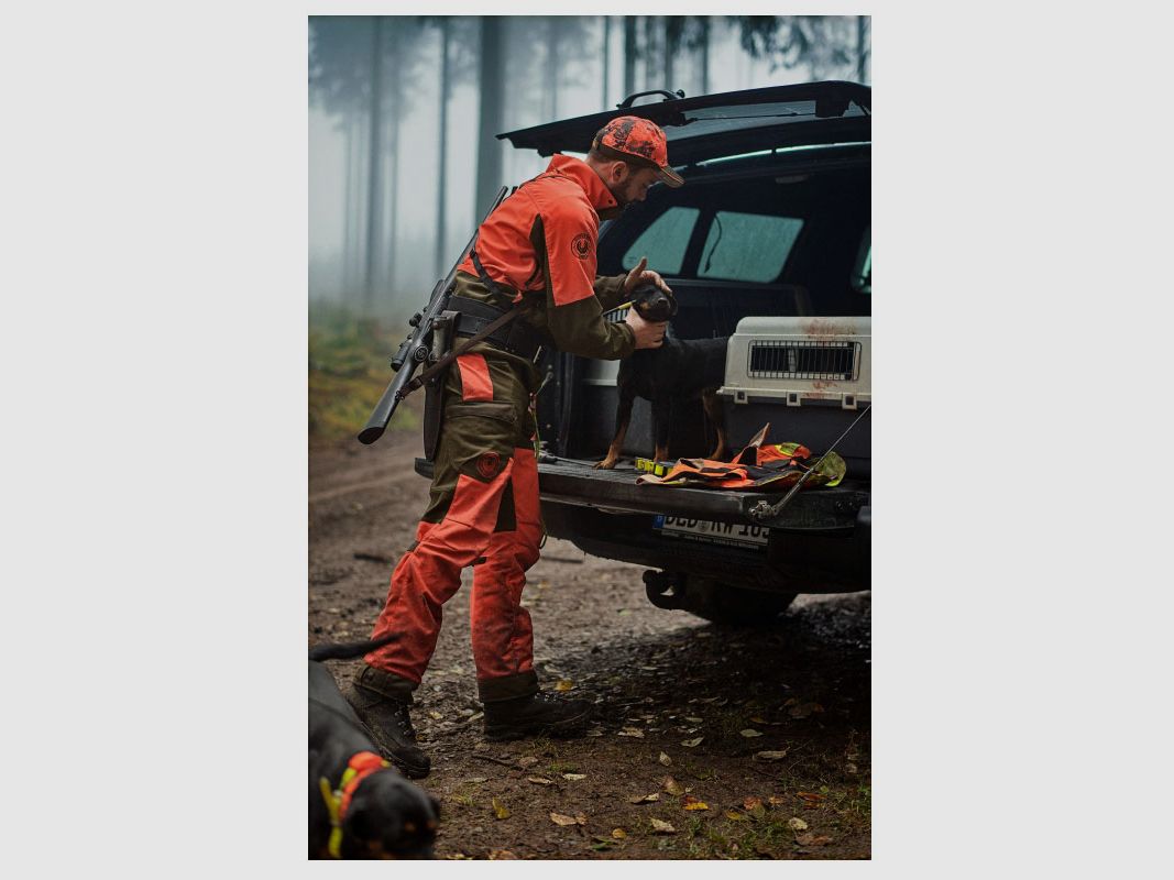 Härkila Wildboar Pro Drückjagd Hose orange