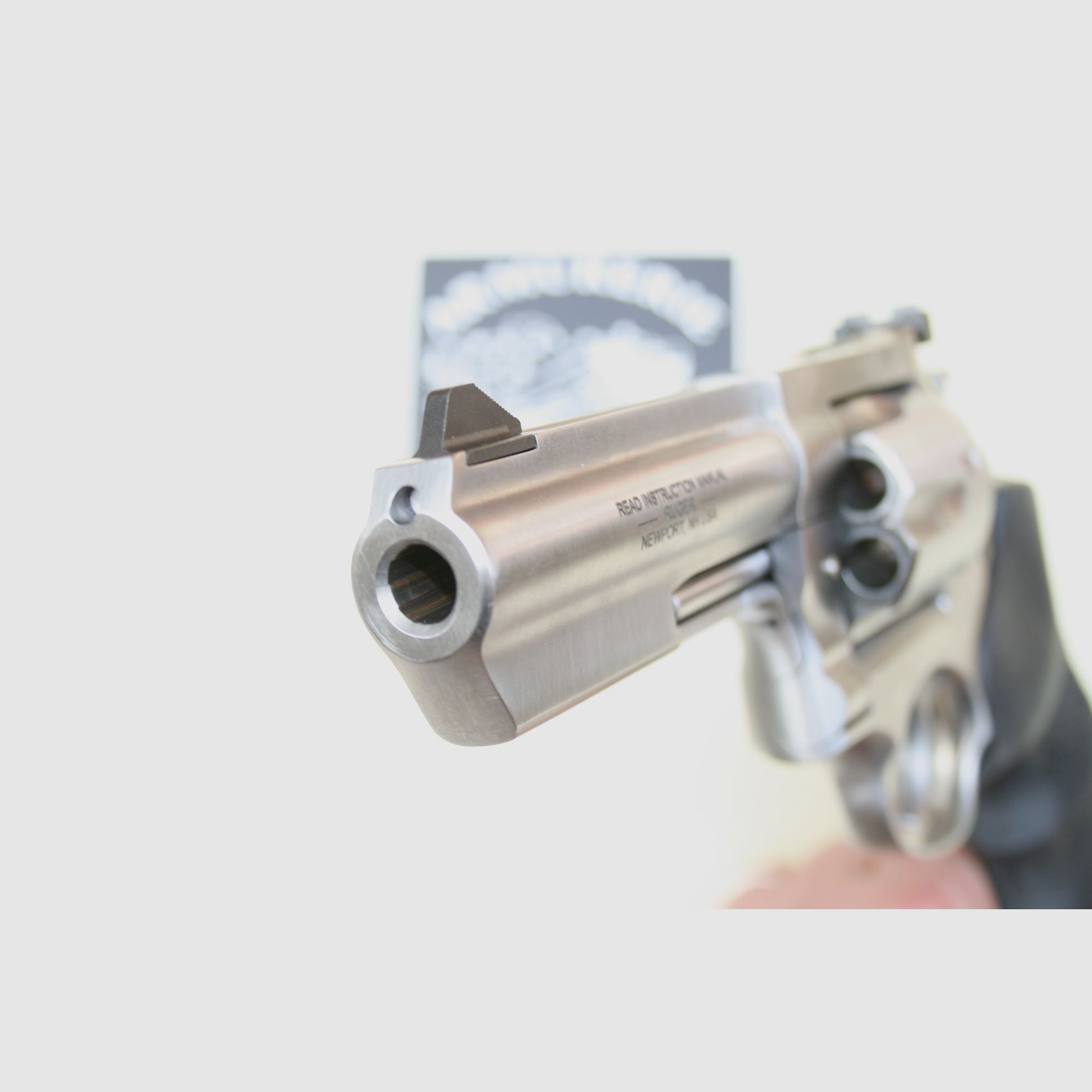 Revolver RUGER GP100 KGP141 .357MAG 4.20&Prime; Inox Visée réglable, image 3 sur 4