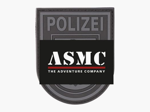 Jackets To Go 3D-Patch Bundespolizei schwarz