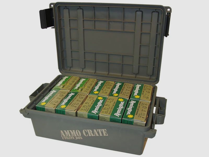 MTM Transport Box ACR4-18 with Folding Lid, Olive Green
