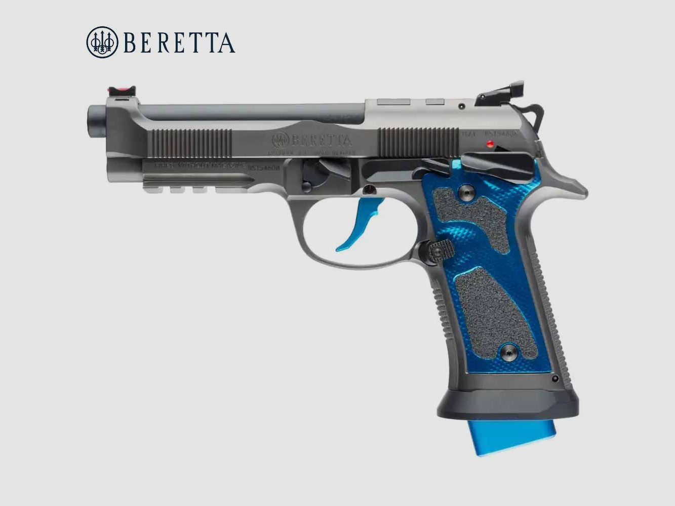 BERETTA 92X DARK SERIES BLUE RDO 9mmLuger
