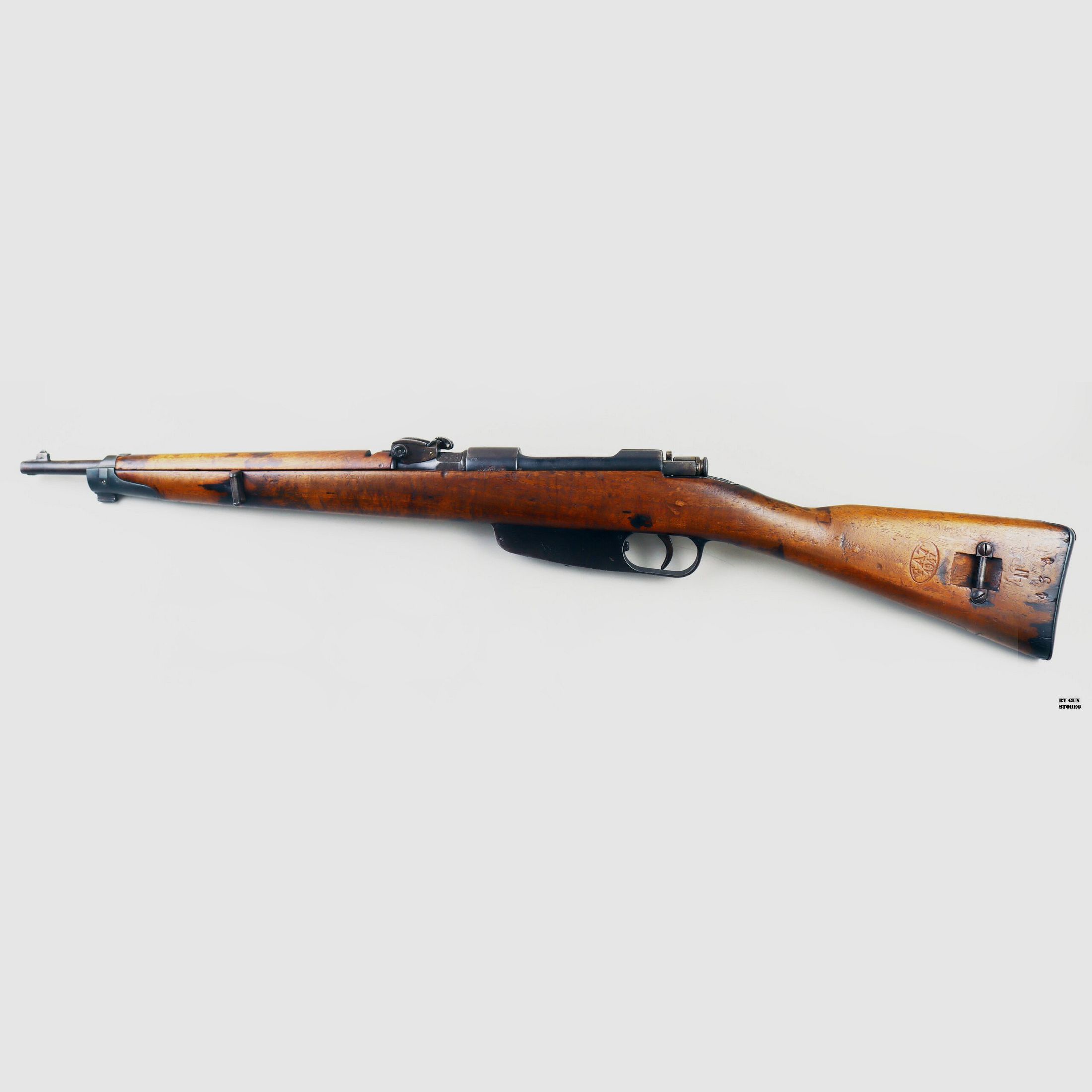 Fusil Carcano mod. 91TS NVC NAPOLEONE e VITTORIO CASTELLI cal. 6,5×52 matr. A434, image 1 sur 14