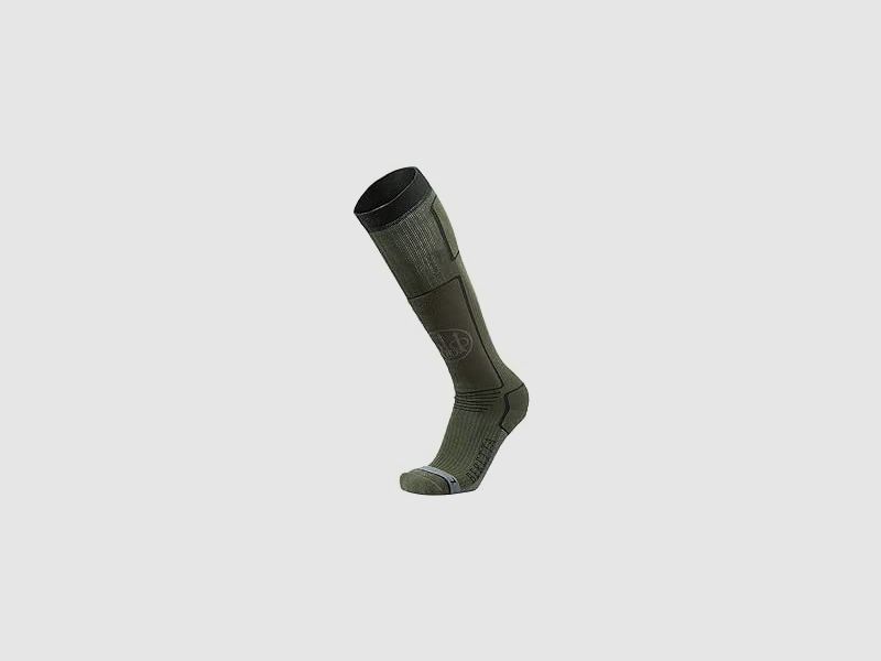 BERETTA Długie skarpety myśliwskie z zielonego poliestru LYCRA zestaw strzelecki CL021