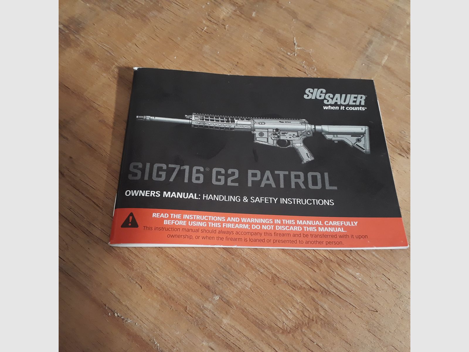 Sig Sauer 716 G2 Patrol with Geissele trigger and Magpul STR stock