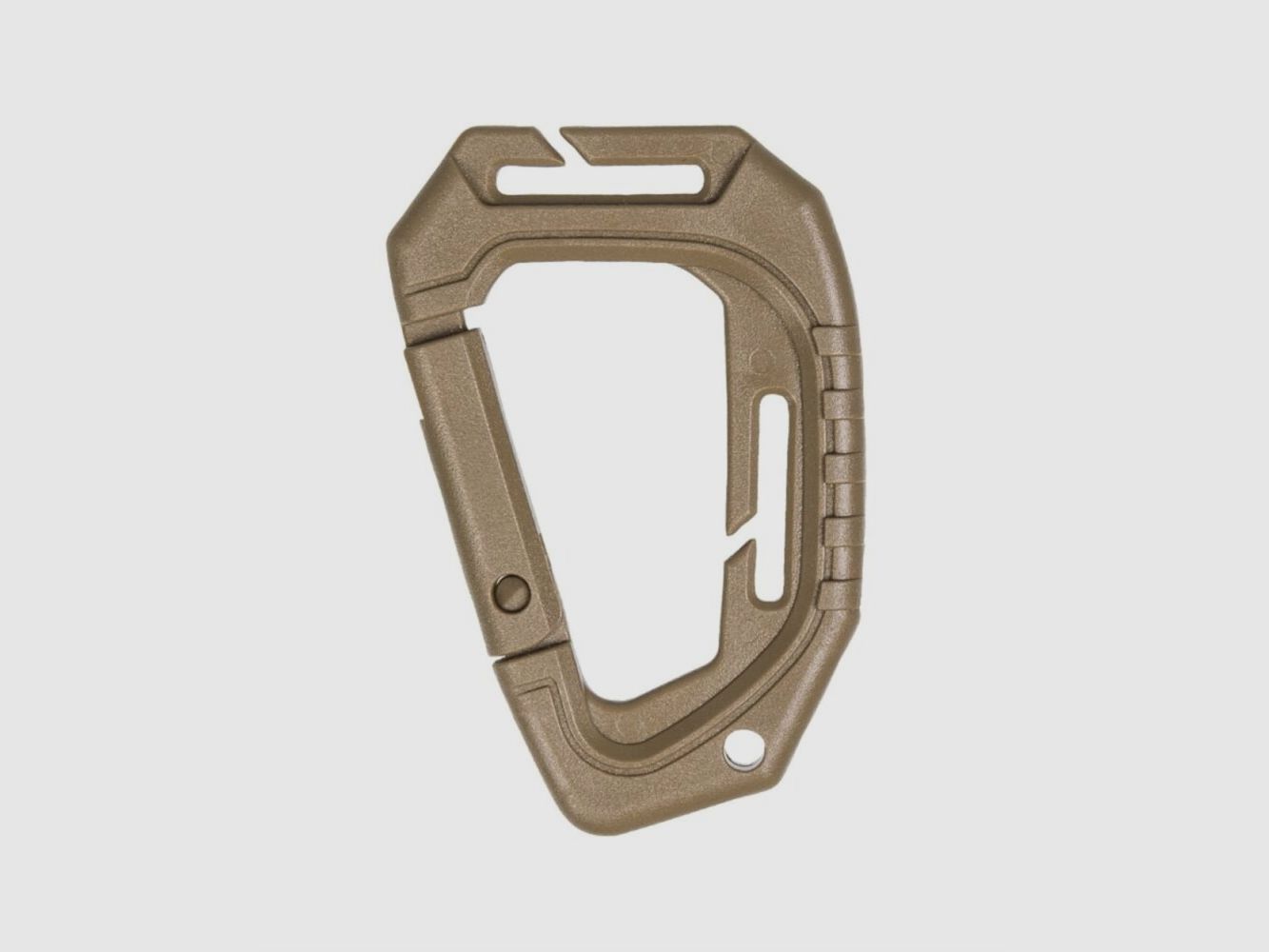 Molle Carabiner Tactical 2-piece Set Coyote
