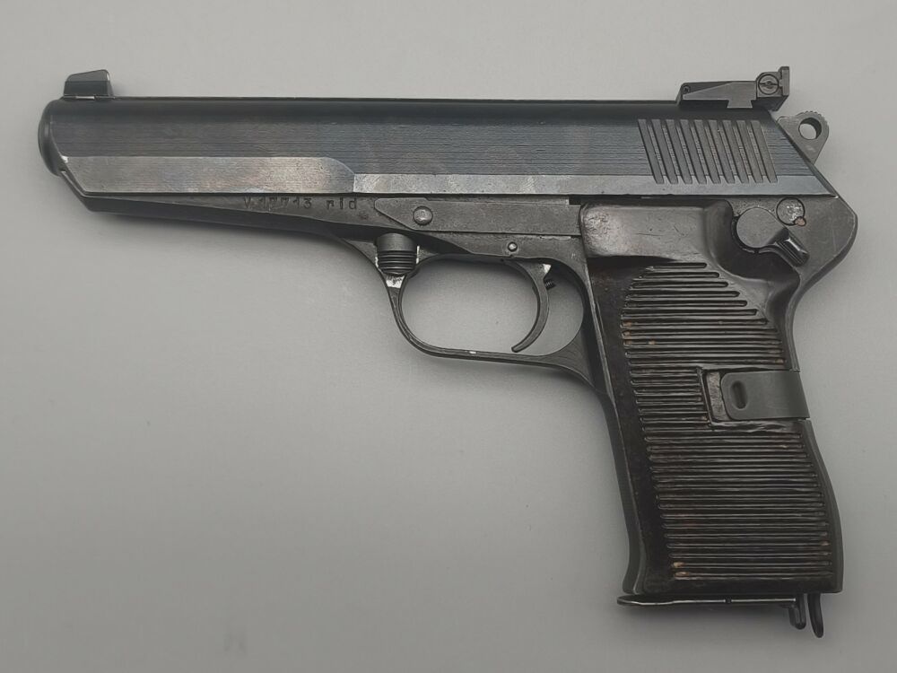 CZ/Brünner vz.52 Rollenverschluss Pistole mit Wechsellauf 7,62 Tokarev! 9mmLuger