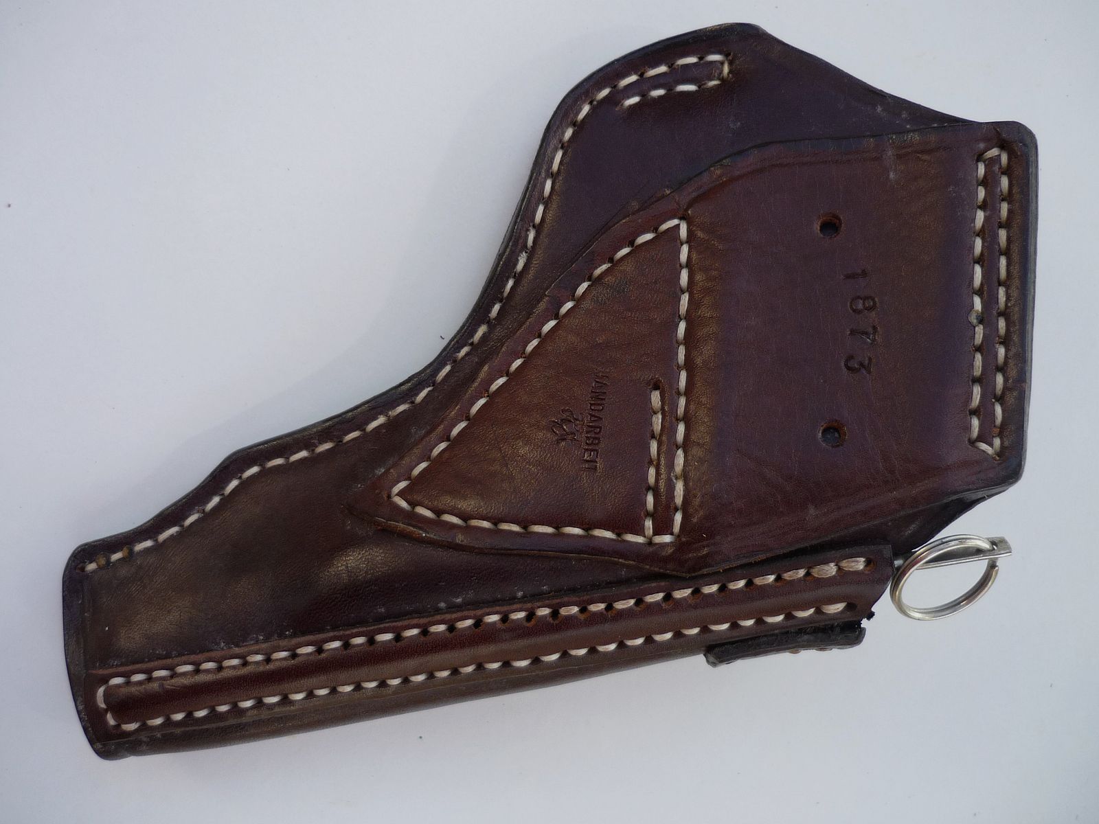 HKDesign Holster Art. Nr. 005 Spezial,  Schnellziehholster für eine mit 1873 bezeichnete Waffe  -   für Linkshänder 