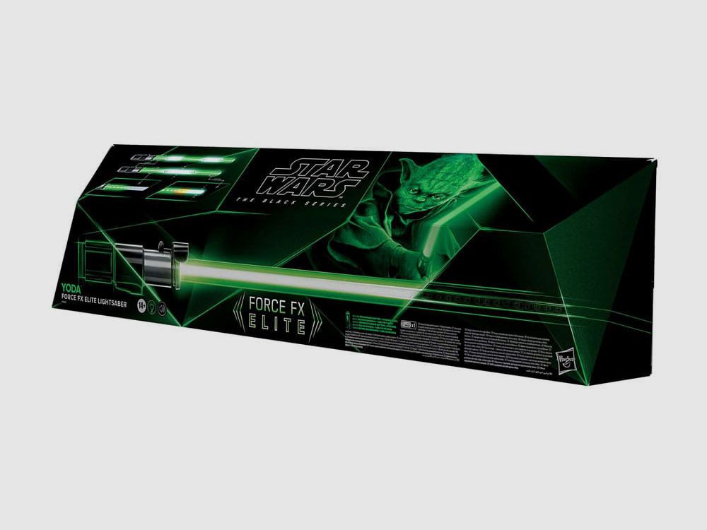 Star Wars Yoda Black Series FX Elite miecz świetlny