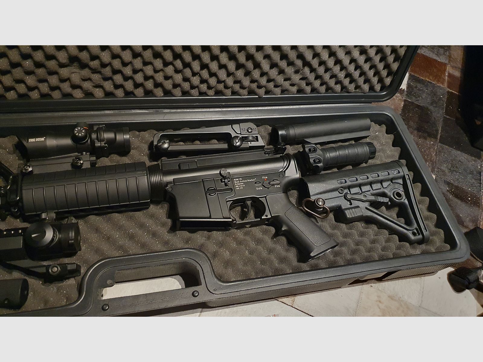 RAM 1R Kaliber .43 mit viel Zubehör 