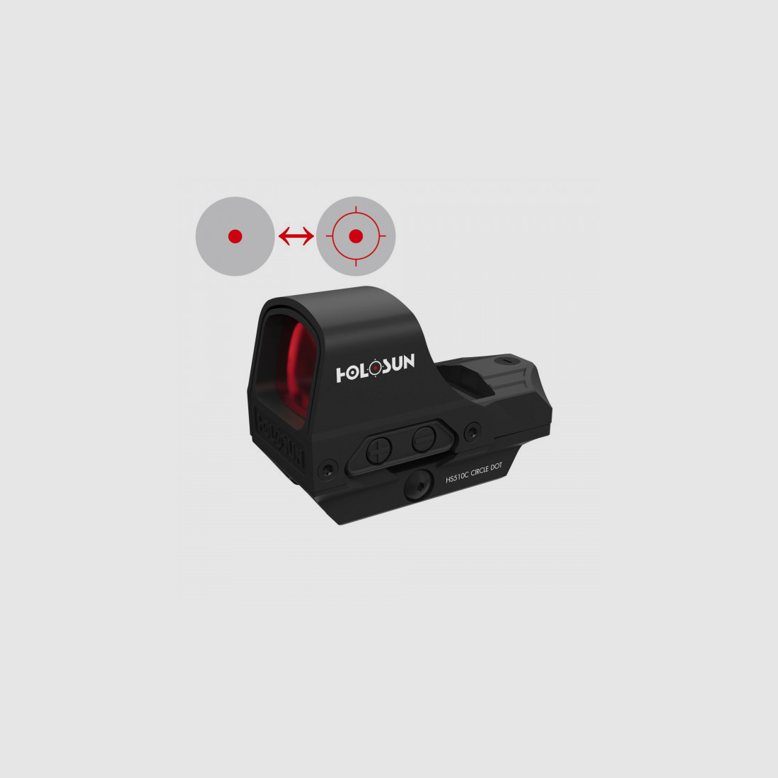 HOLOSUN REDDOT REFLEXVISIER - HS510C