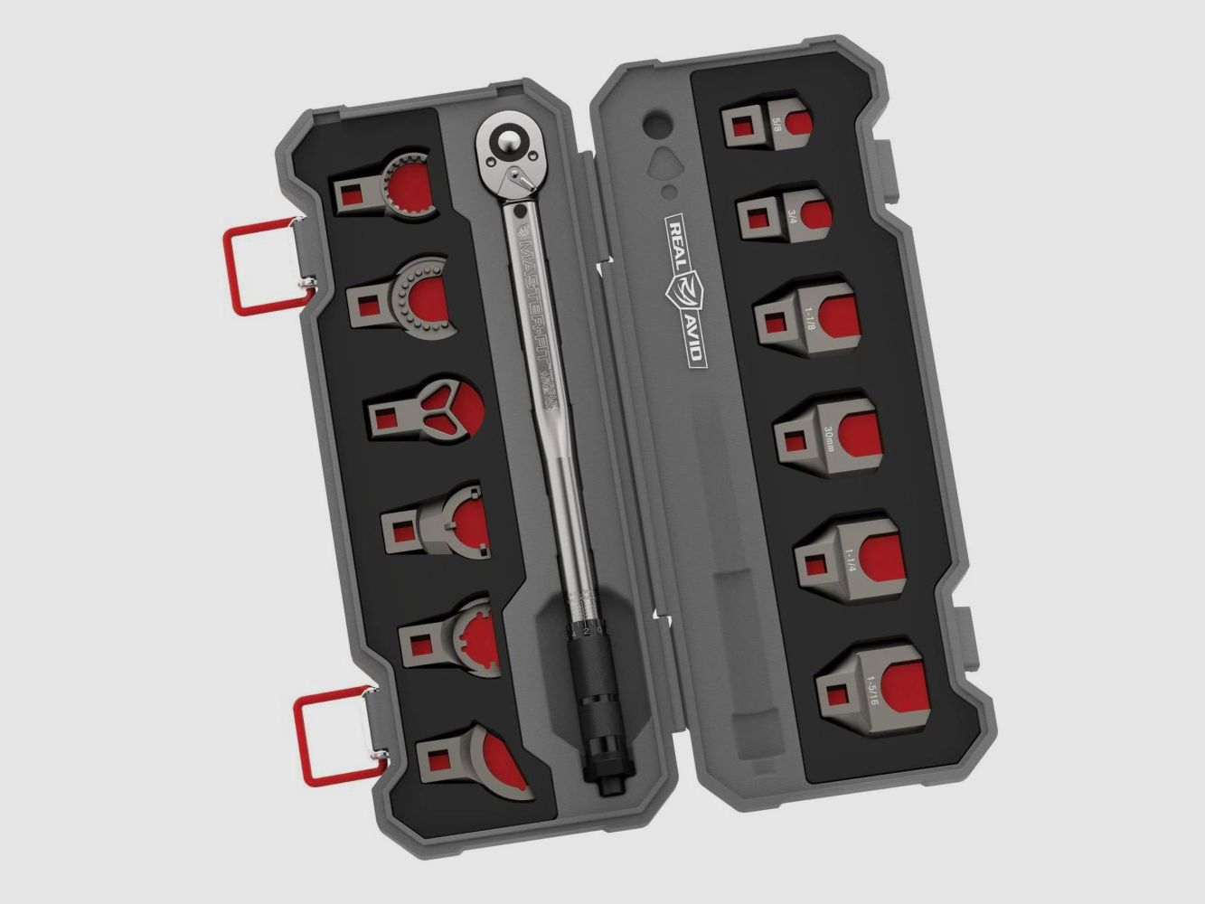 Real Avid Master-Fit set di chiavi Crowfoot AR15 da 13 pezzi
