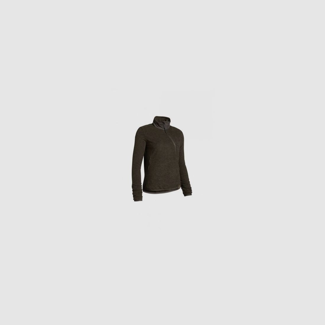 Northern Hunting Damen Fleeceshirt Freja Langarm Oliv 40