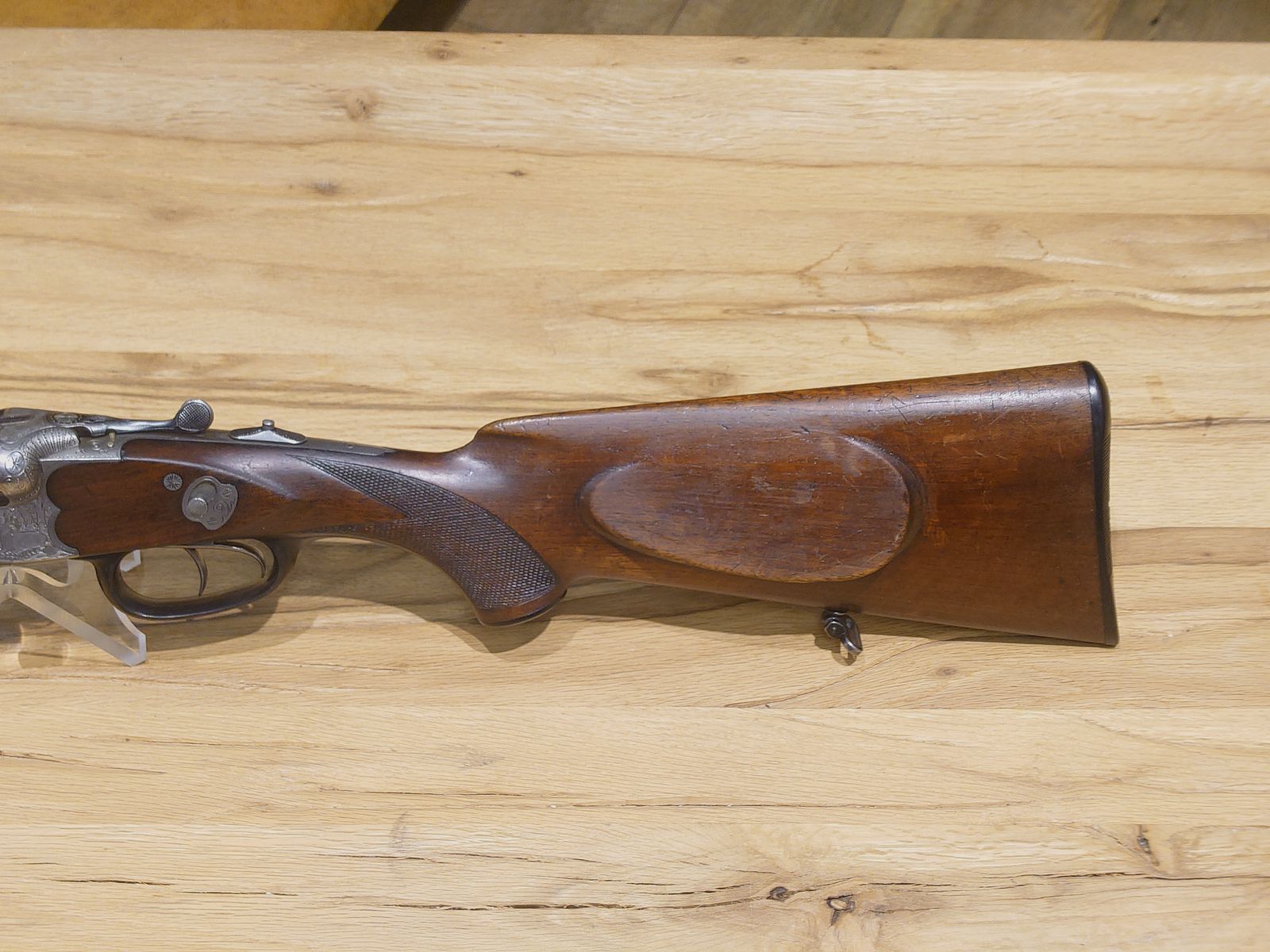 Drilling Sauer and Son Eckernförde Mod. S/53 Cal. 7x57R; 16/70