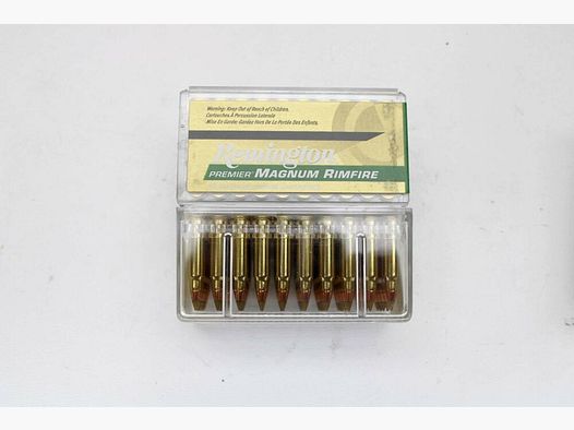 100 coups Remington .17HMR V-Max Boat Tail 17grs. pack de 2x50