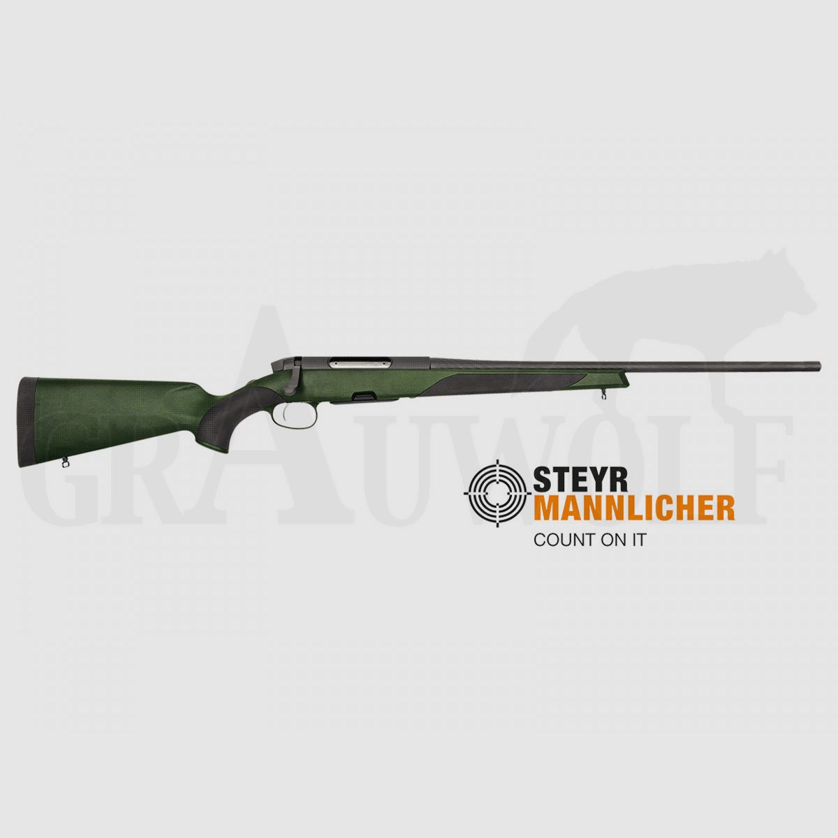 Steyr Mannlicher CL2 SX 8x 57 IS Répétiteur longueur de canon 56 cm avec filetage M14/1