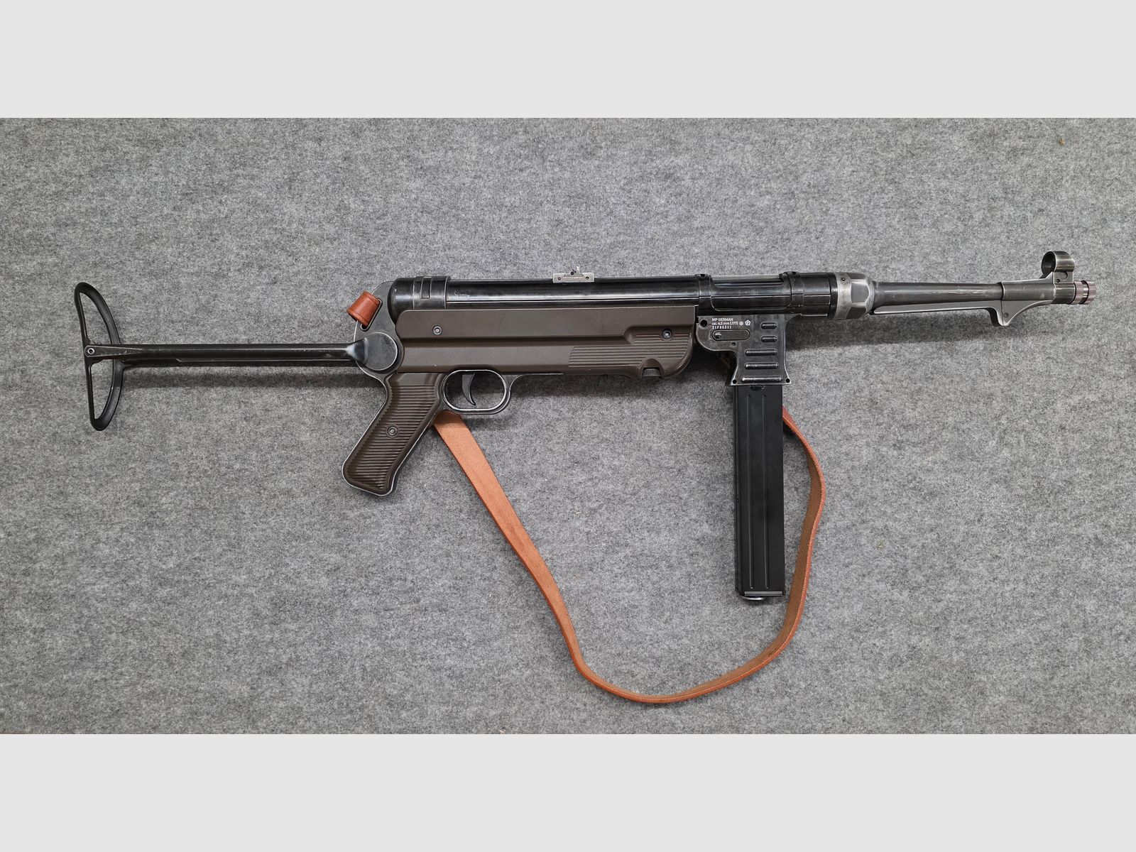  Legends CO2 Carabine MP40 Édition Héritage Allemande utilisée Look Cal. 4,5 mm Stahl-BB