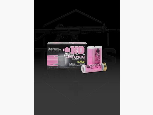 BRENNEKE Self defense LESS LETHAL cal. 12/70 8,2 g
