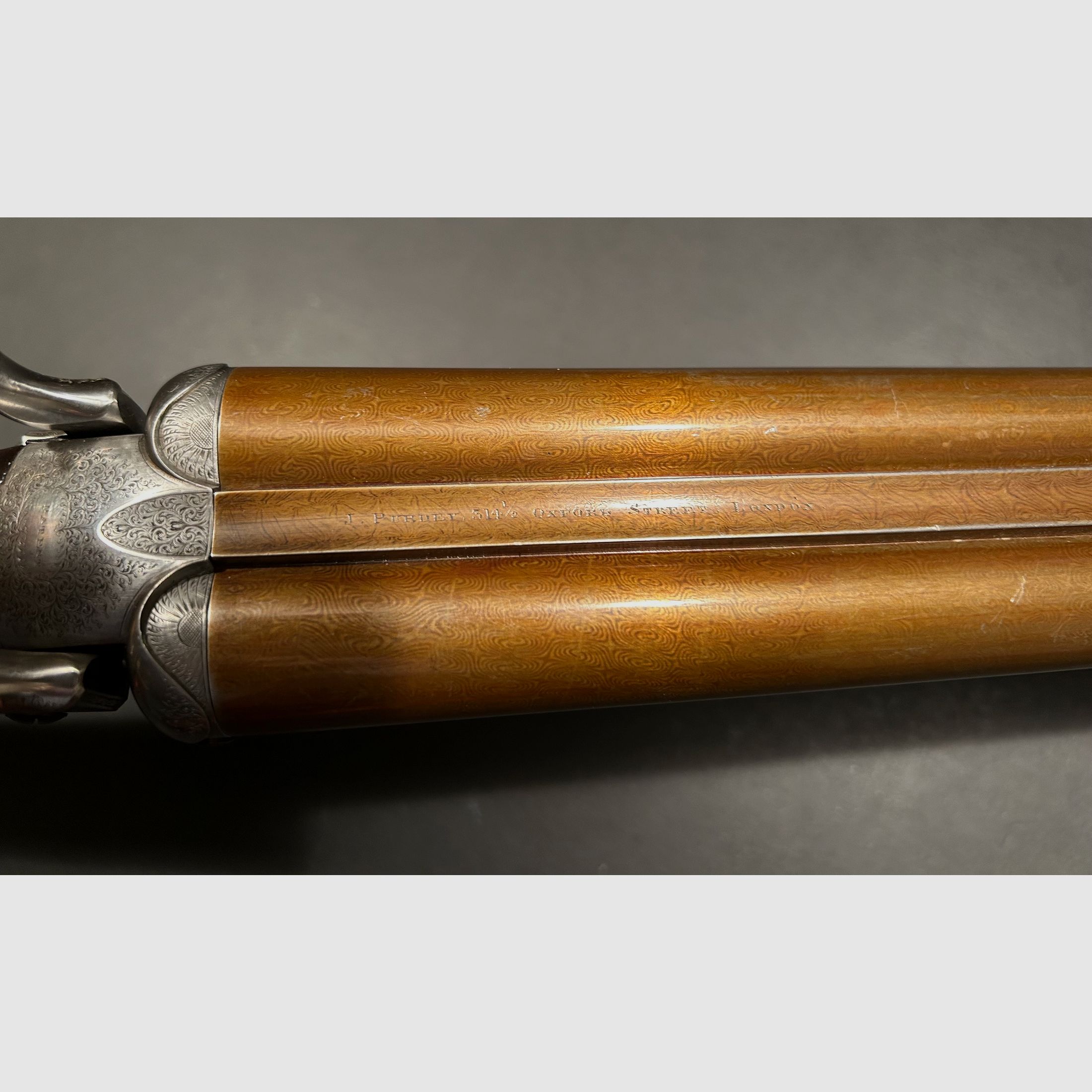 Purdey & Son double-barrel shotgun 12/65 - historical hunting weapon