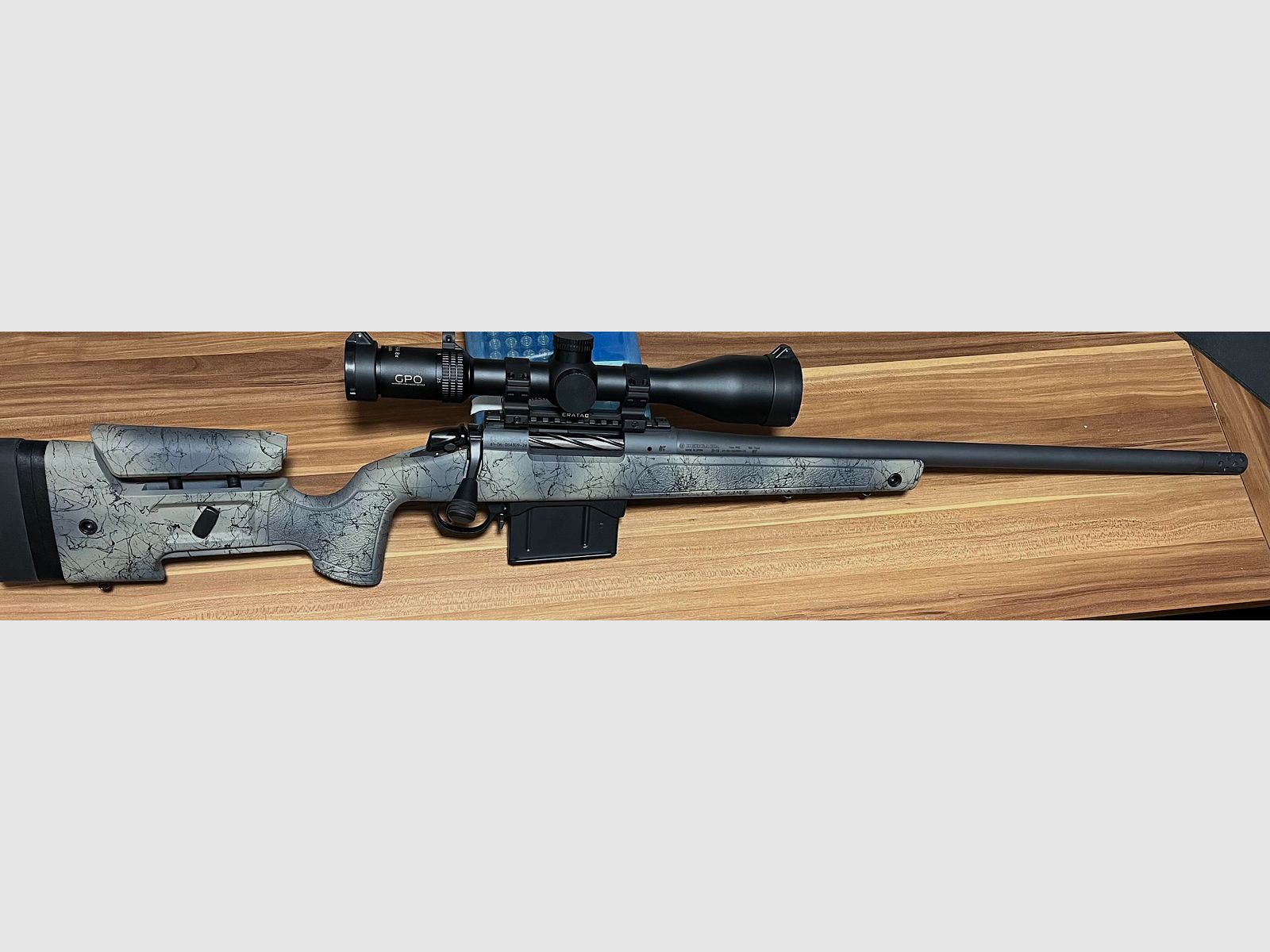 Bergara B14 HMR Wilderness 7mm PRC mit GPO Spectra 2,5-20x50 