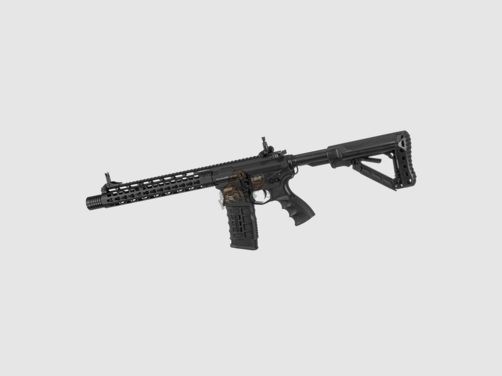 G&G GC16 Wild Hog 12" mit ETU in Schwarz Airsoft S-AEG frei ab 18