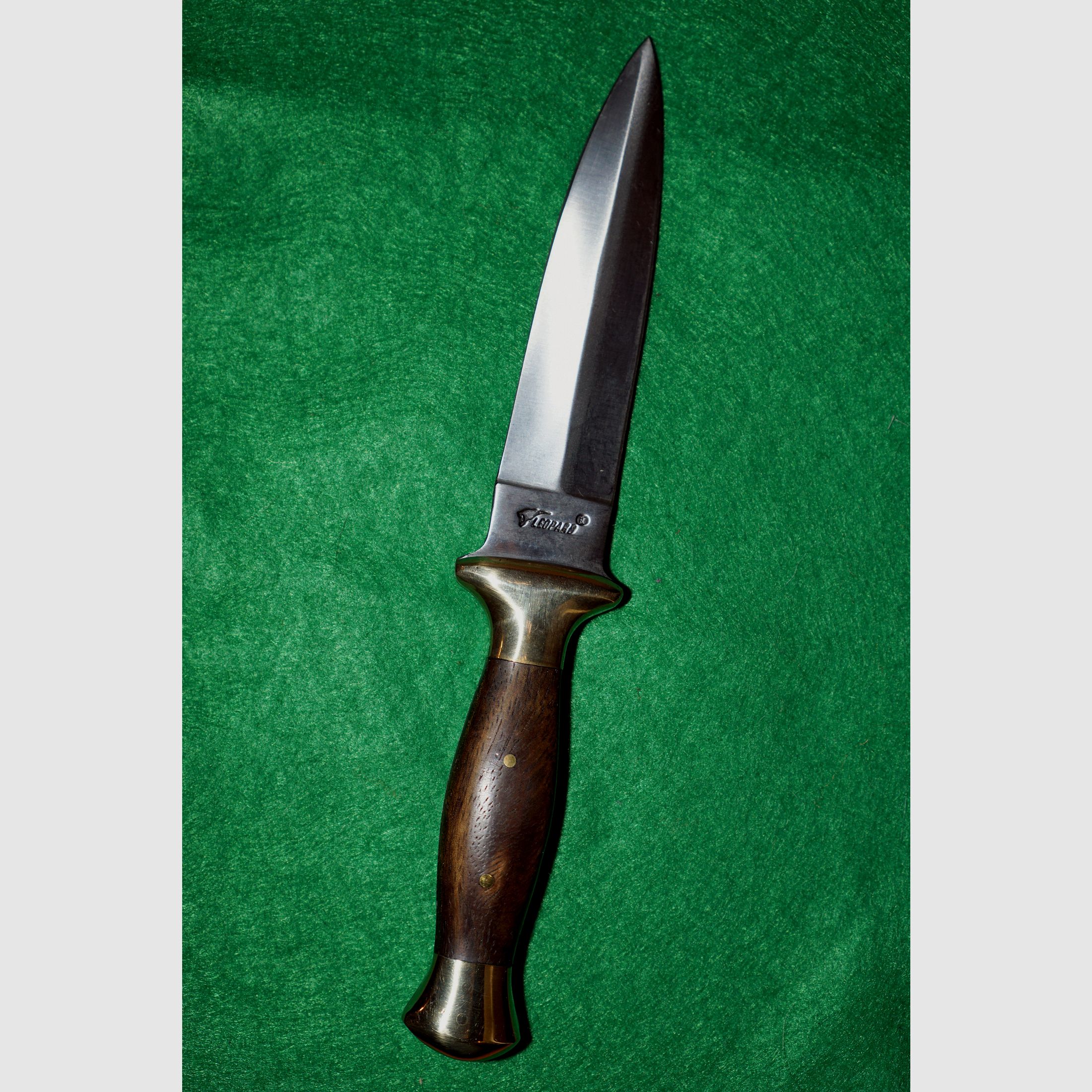 Noble dagger with leather sheath new!