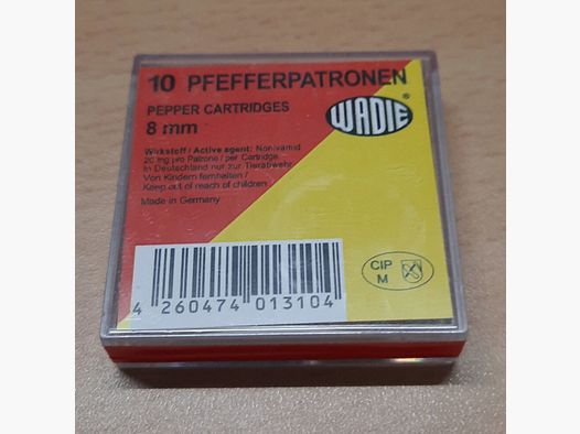 Wadie Pfefferpatronen 8 mm