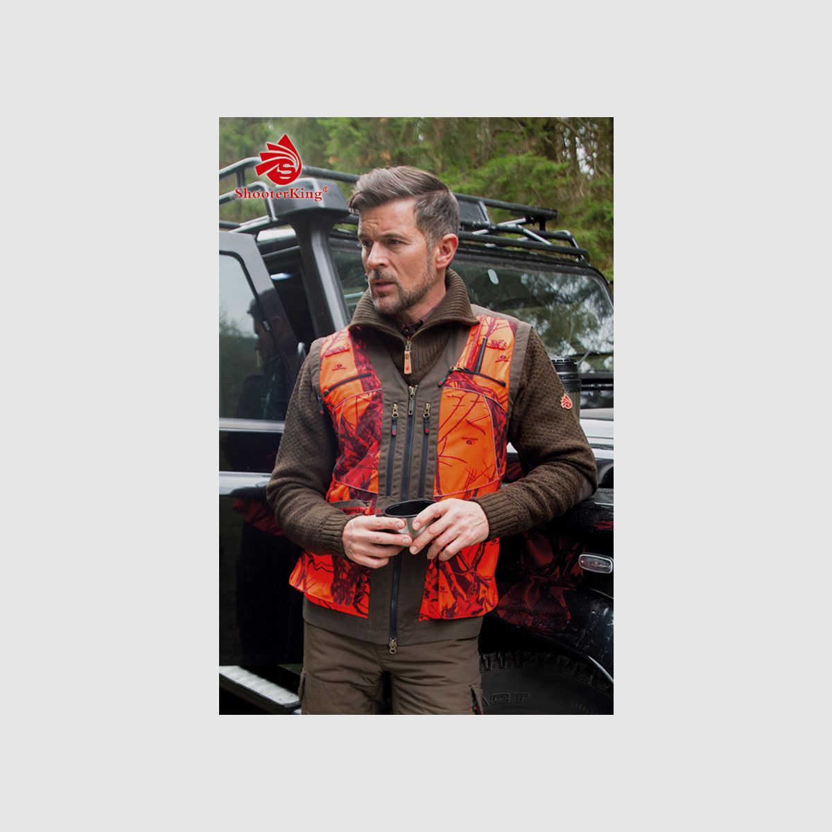 SHOOTERKING Oak Blaze Gilet