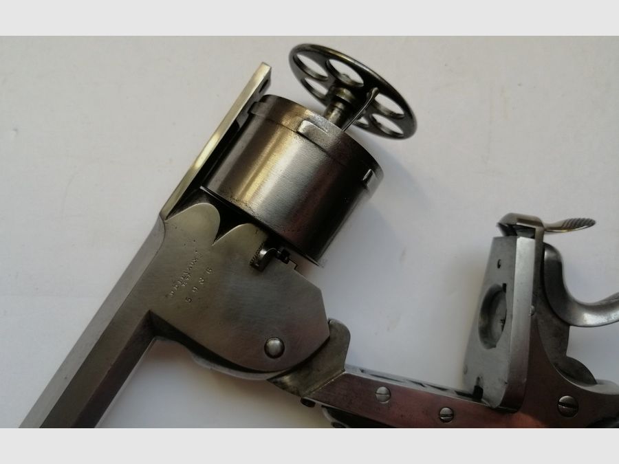 Seltener DD LEVAUX Revolver mit Bruchsystem – Kaliber 11mm – Sehr guter Zustand, Bild 22 von 26
