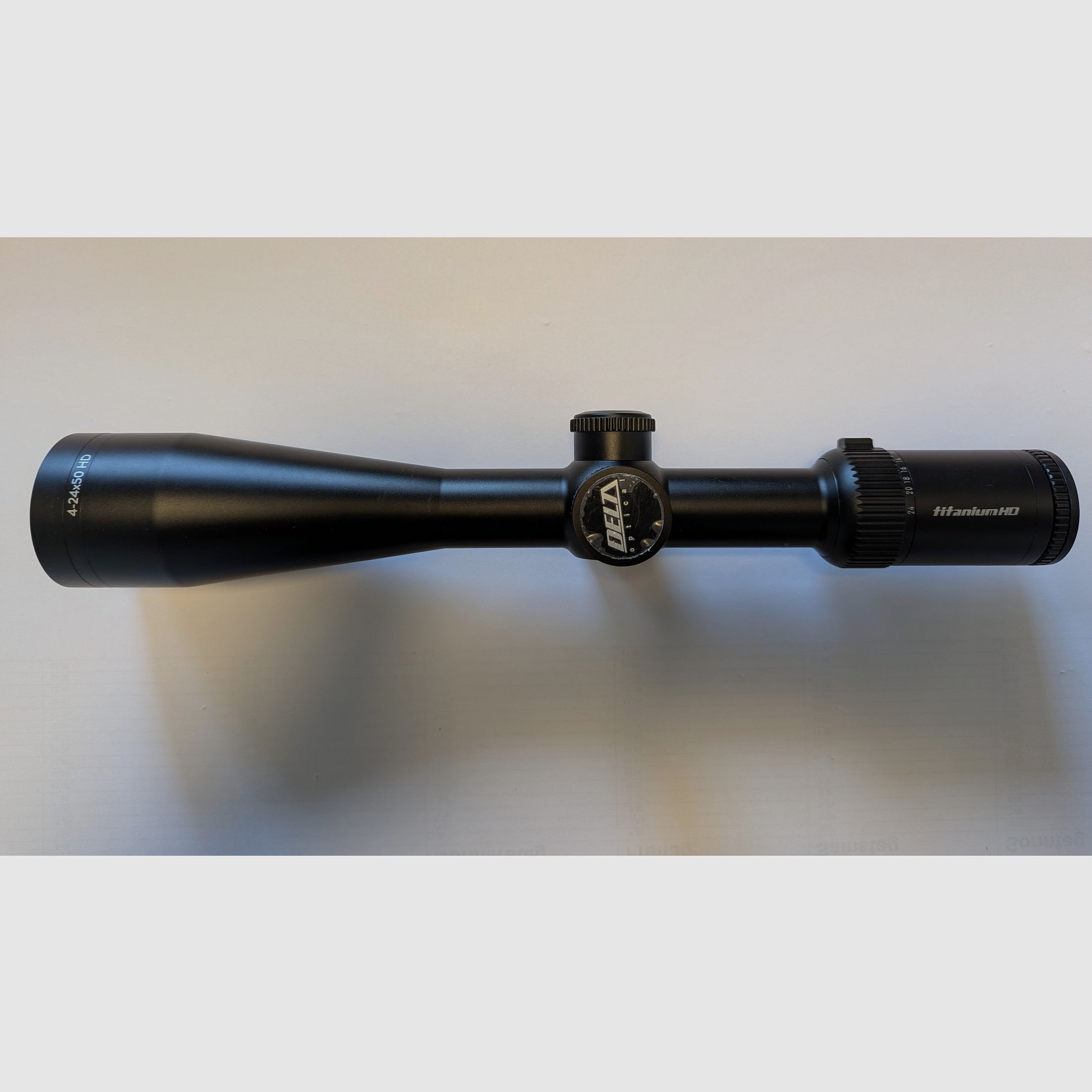 Delta Optical Titanium 4–24x50 HD – Leuchtabsehen 4A-S