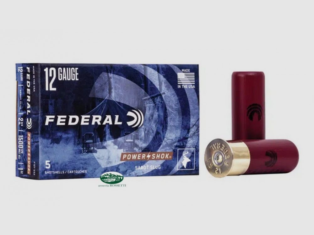 FEDERAL Geschosse Patronen Sabot Kal.12 POWER SHOK F127 SS2