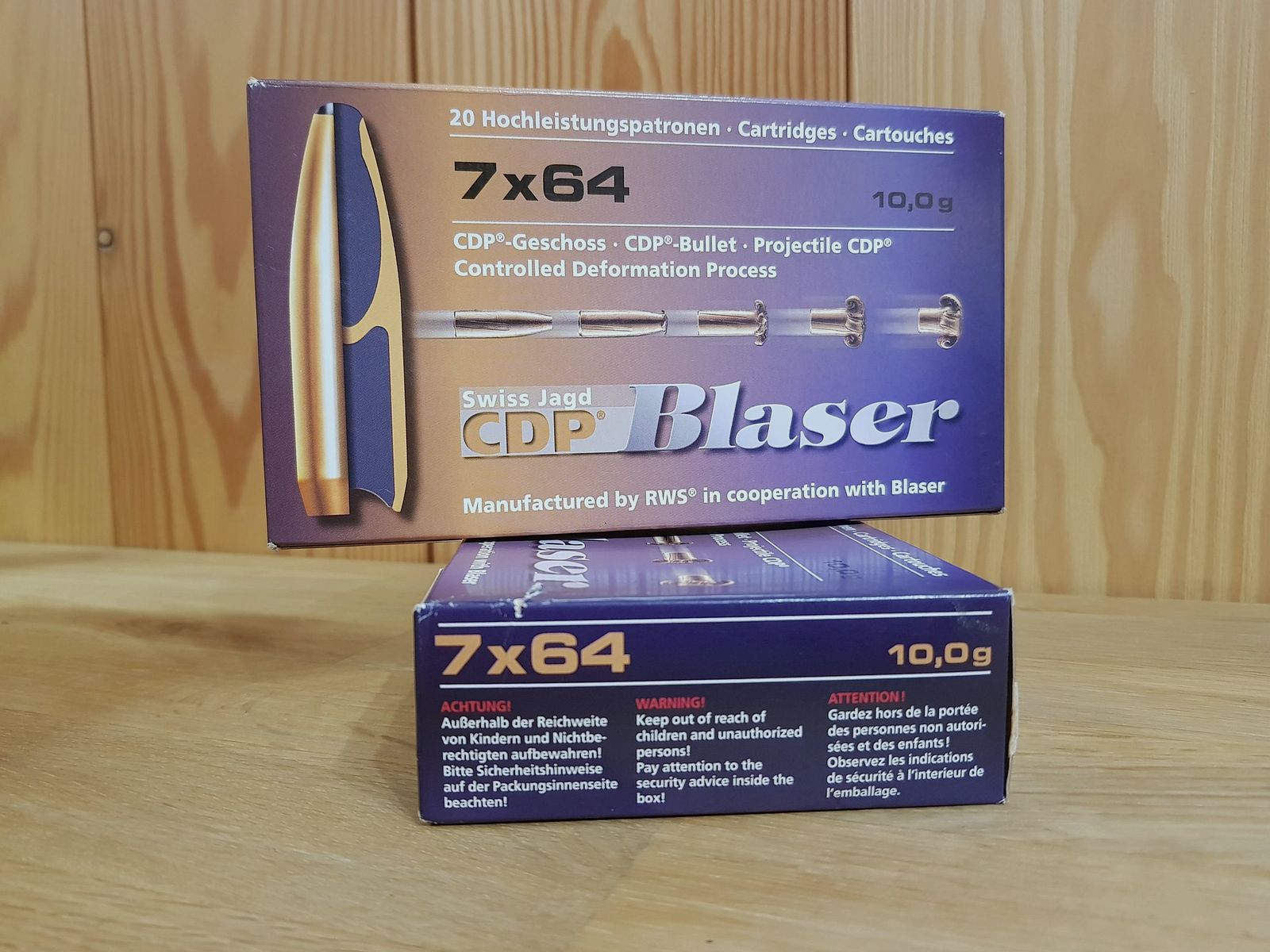 BLASER MUNITION Kal. 7X64 CDP 154 GR