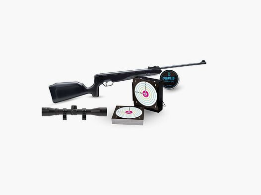 Pack Snowpeak Büchse SR1000X C4.5 19.9J + 4×32 + Diabolos + Ziele + Zielhalter