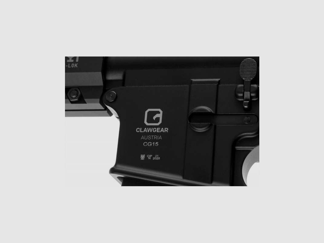 Clawgear 14,5'' CG15 .223 REM Semi-Automatisch Geweer Zwart