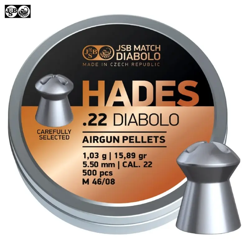 JSB Hades .22 Diabolo 5,5 mm 500 Stk.