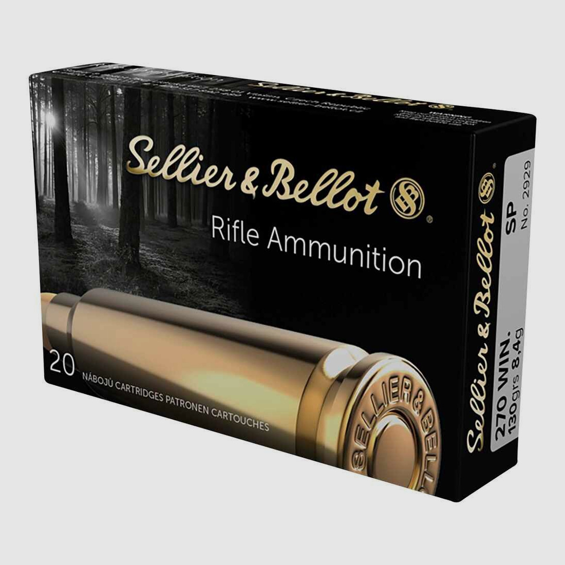 .270 Win. SP 8,4g/130grs. Sellier & Bellot