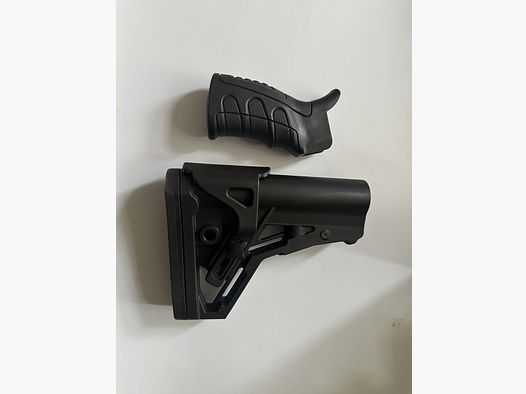 Haenel Original Push Stock + Pistol Grip for 223/308 AR