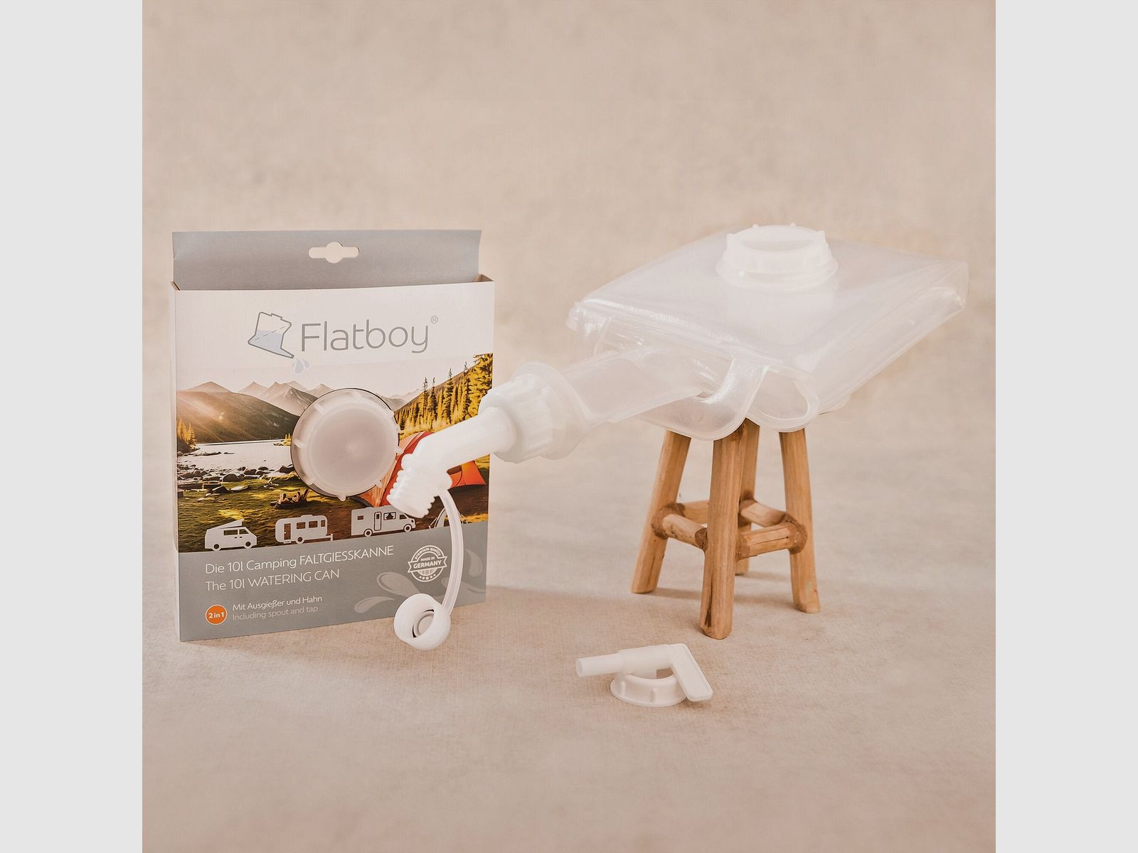 Vouwgieter Flatboy 10 l, afbeelding 1 van 3