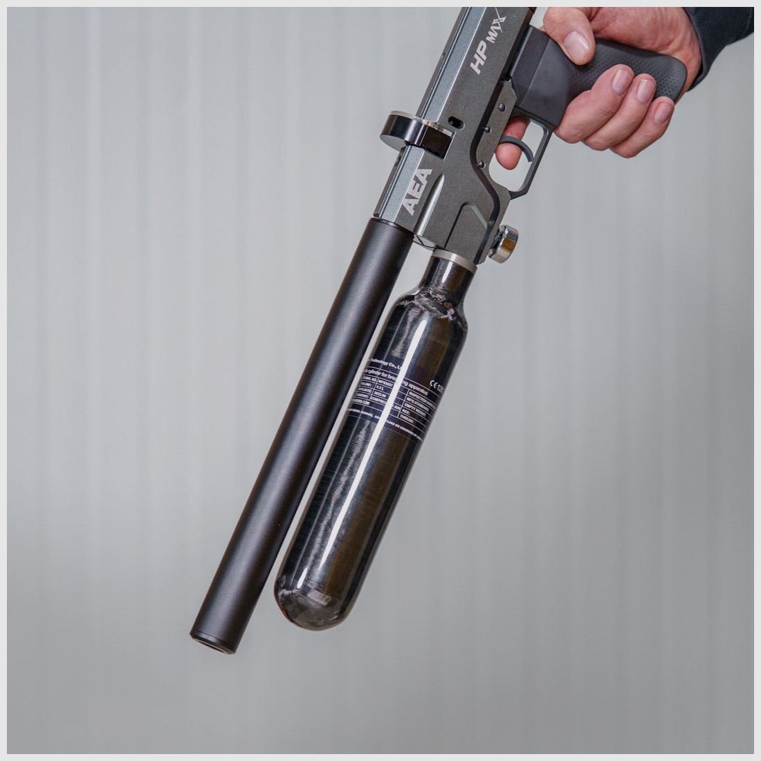 ASA Adapter oder komplett System inkl. 0,3L oder 0,37L HPA Carbon Flasche | HP MAX | Challenger | HPA System