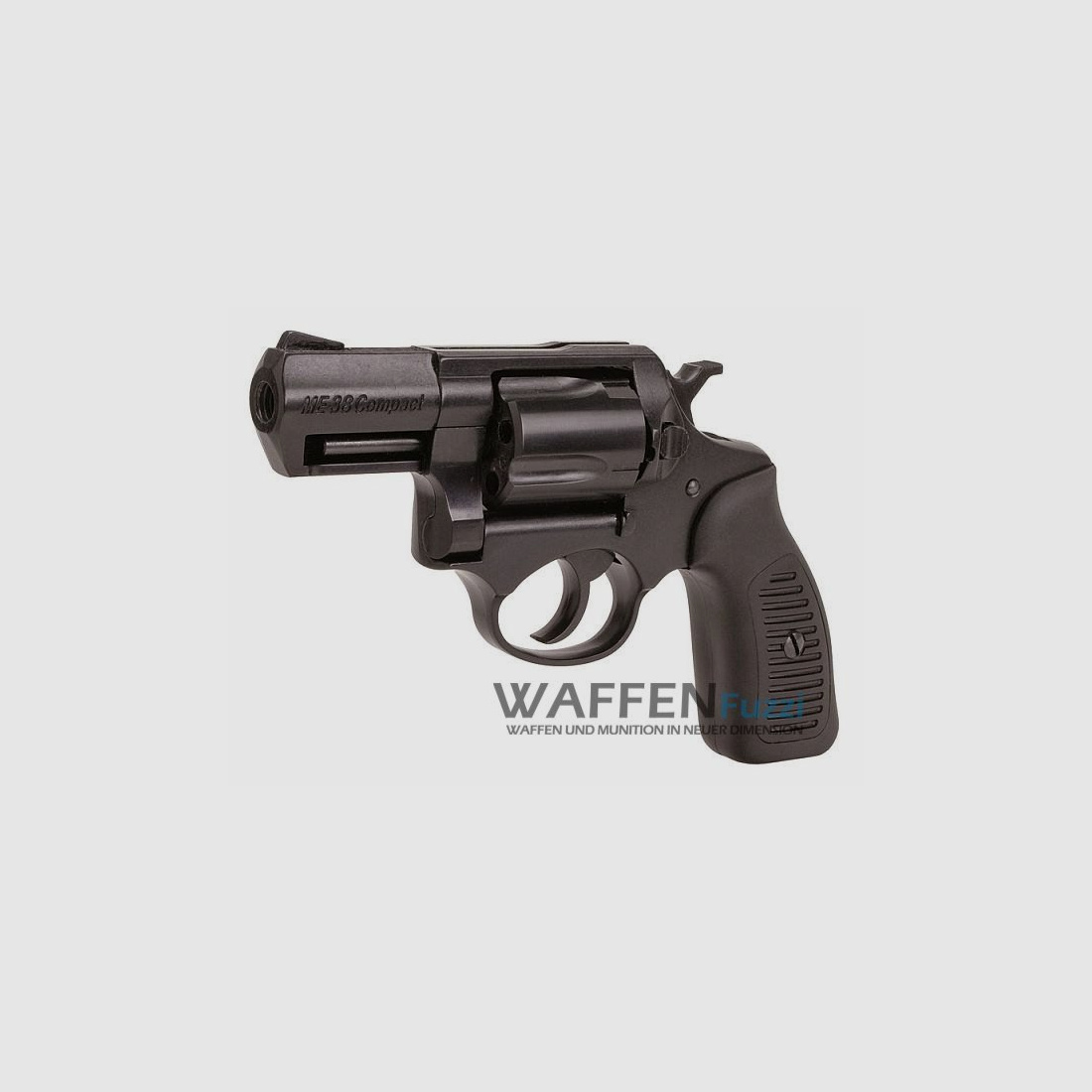 ME 38 Compact Revolver Schreckschusswaffe brüniert