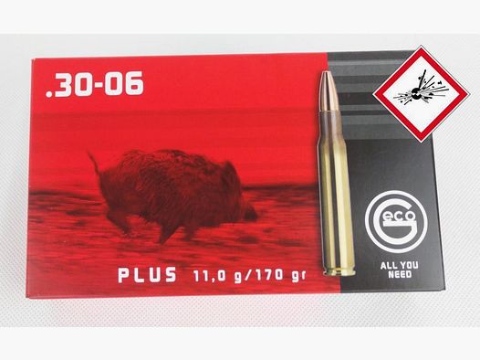 Geco Plus cartouche de chasse cal. .30-06 TM 170gr