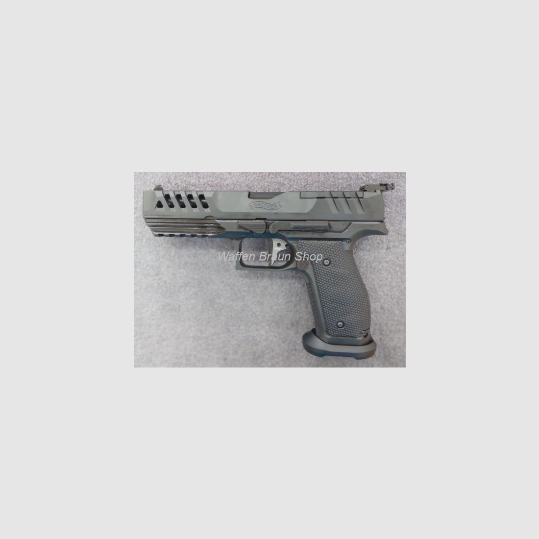 Walther PDP FULLSIZE STEELFRAME Match 5.0" 18R 9x19 INT mit LPA 3-Dot verst. Kimme