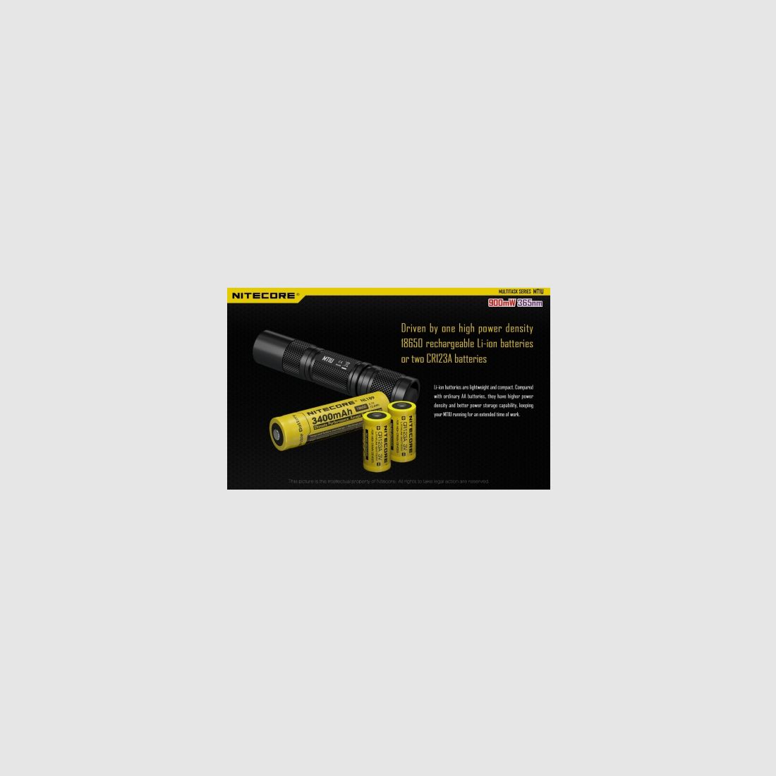 Nitecore MT1U UV-zaklamp, afbeelding 11 van 13