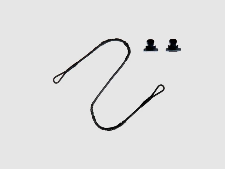 Replacement string 50 lbs for pistol crossbow "Viper 50 LBS" including bow end caps