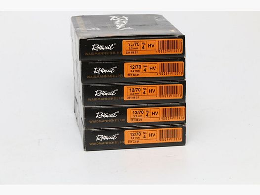 Rottweil Waidmanns Heil 12/70 HV 3,2mm 36g