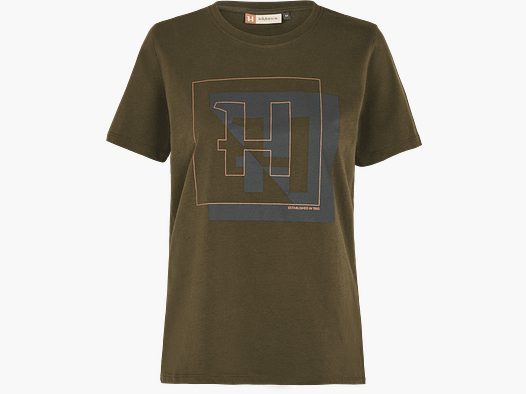 Härkila H-Logo T-Shirt Damen Willow Green - XS