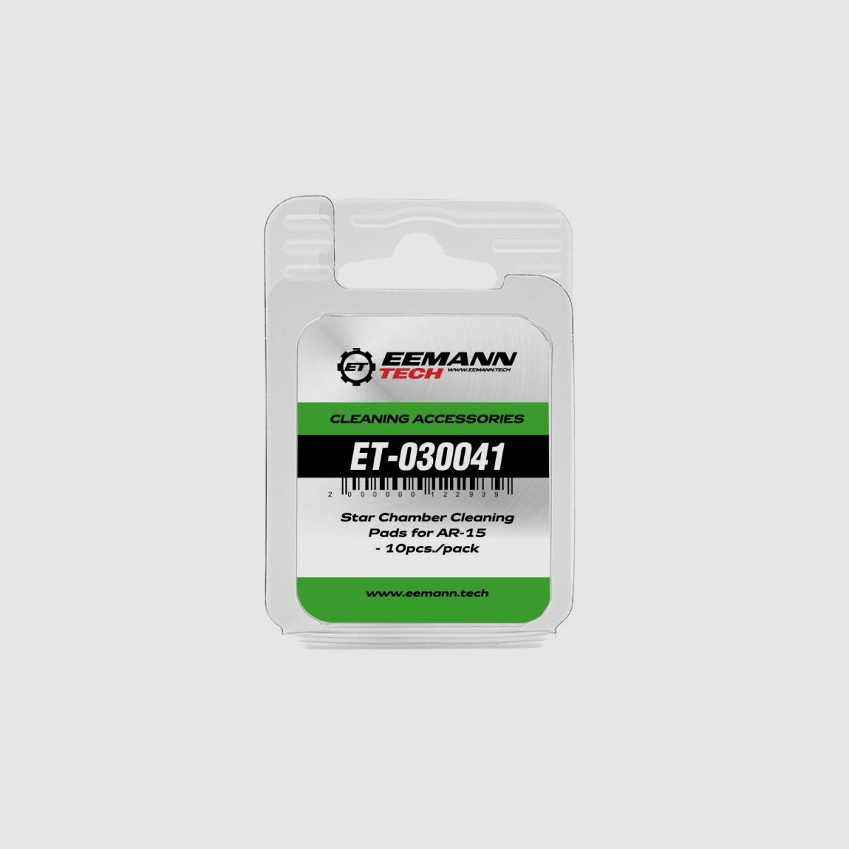 Eemann Tech Star Chamber Reinigungs-Pads für AR-15 - 10 Stück-Pack, Bild 2 von 3